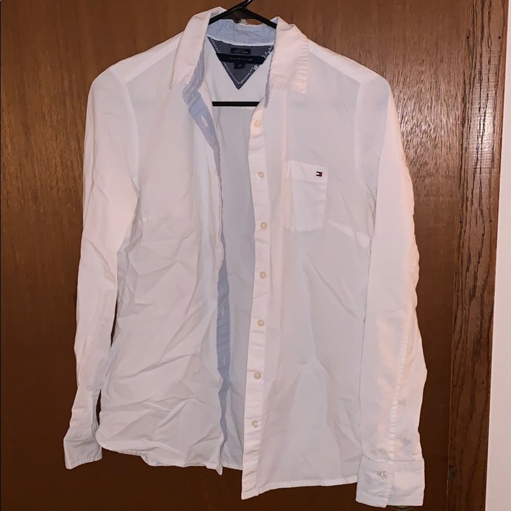 Tommy Hilfiger classic fit button down white